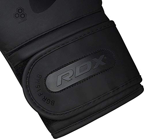 RDX Guantes de boxeo para entrenamiento profesional de Muay Thai, piel Maya Hide, kickboxing, saco de boxeo pesado, guantes de enfoque, almohadillas de doble extremo, entrenamiento de pelota, gimnasio - imagen 7