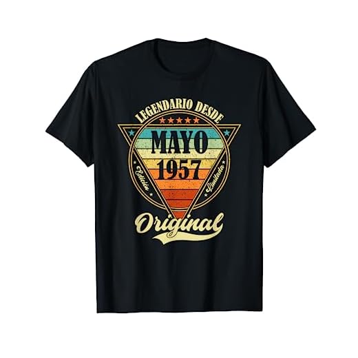 66 cumpleaños Nacido en Mayo de 1957 Vintage 66 años Camiseta