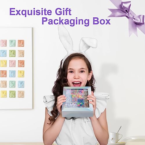 Jojaneas Bracelet Making Kit - 6800 Pcs Beads Bracelet Kit Arts And Crafts For Kids - Jewelry Making Kit Crafts For Girls Adults - Bracelet Making Toys Gifts For Girls Teen Girls (48 Grids) #TOP5