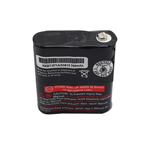 Karier 2Pcs 3.6V 700Mah Replacement Two-Way Radio Battery For Motorola Talkabout Radio Mr350 Mj270 Em1000 Mc220 T5000 Fv500 Fv800 T5950 T6000 M53615 Kebt-071-A Kebt-071-B Kebt-071-C Kebt-071-D #TOP3