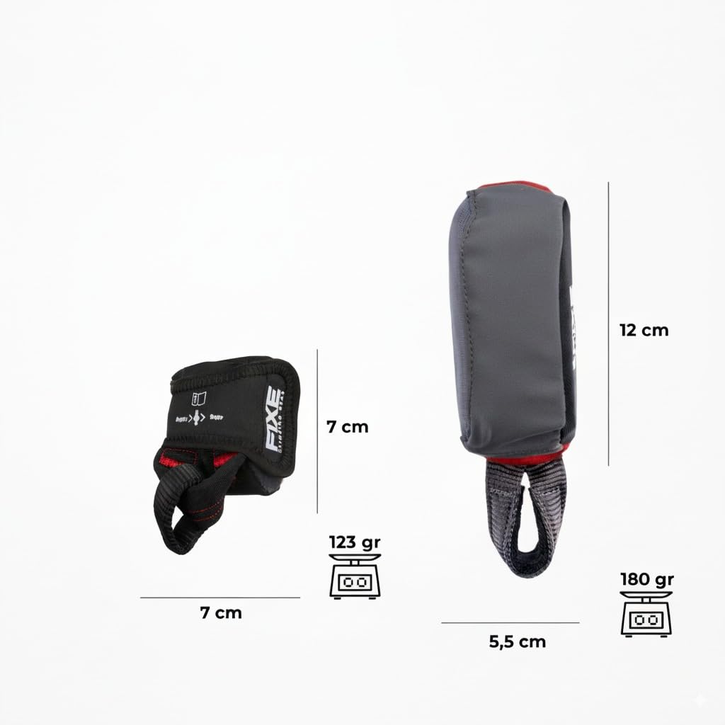 FIXE - Disipador de Vía Ferrata FLAMENC – Anclaje Clásico, Brazos Elásticos con Doble Desbloqueo, HMPE/Poliéster/Aluminio 7075, EN 958:2024 – 500 g