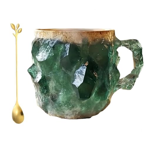 Taza de café mineral con apariencia de ágata natural miniatura 1