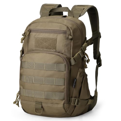 Mardingtop Small Tactical Backpack,Molle Hiking Backpack for Backpacking,Cycling and Biking,15L Backpack