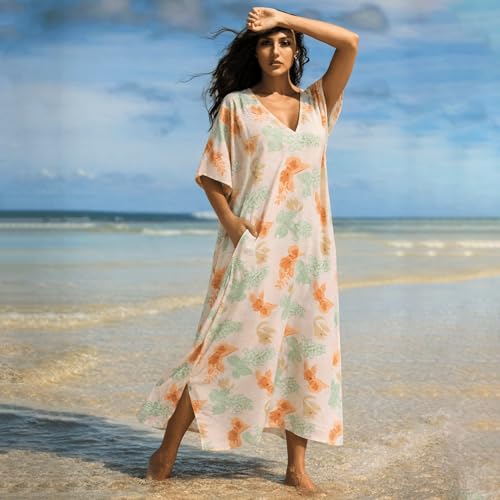 Image of Miss Lavish London Women's Kaftan- Kaftan Dress for Casual, Party, Evening, Vacation and Everyday Wear