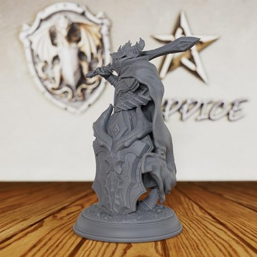 Dragonborn Commander Unpainted Miniature, DND Minis for Dungeons and Dragons, Fantasy Tabletop RPG Game Figurine, TTRPG Role Playing Accessory, Ideal for DMS & Battle Scenarios-AS210
