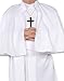 Underwraps Men's Pope, White, One Size