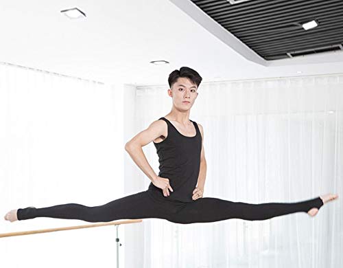 Aceacr Ballet Tights For Mens Knitted Soft Dance Pants Ballerina Latin Dancer Wear Gymnastic Leggings For Boys Black #TOP3