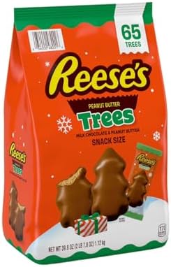 REESE'S Holiday Peanut Butter Trees (39.8 oz., 65 ct.)