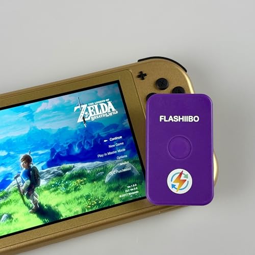 Image of Flashiibo Recharge Purple v2, NFC Tag Emulator, 5 Save Lots, Unlimited Rewrite, UID Regen