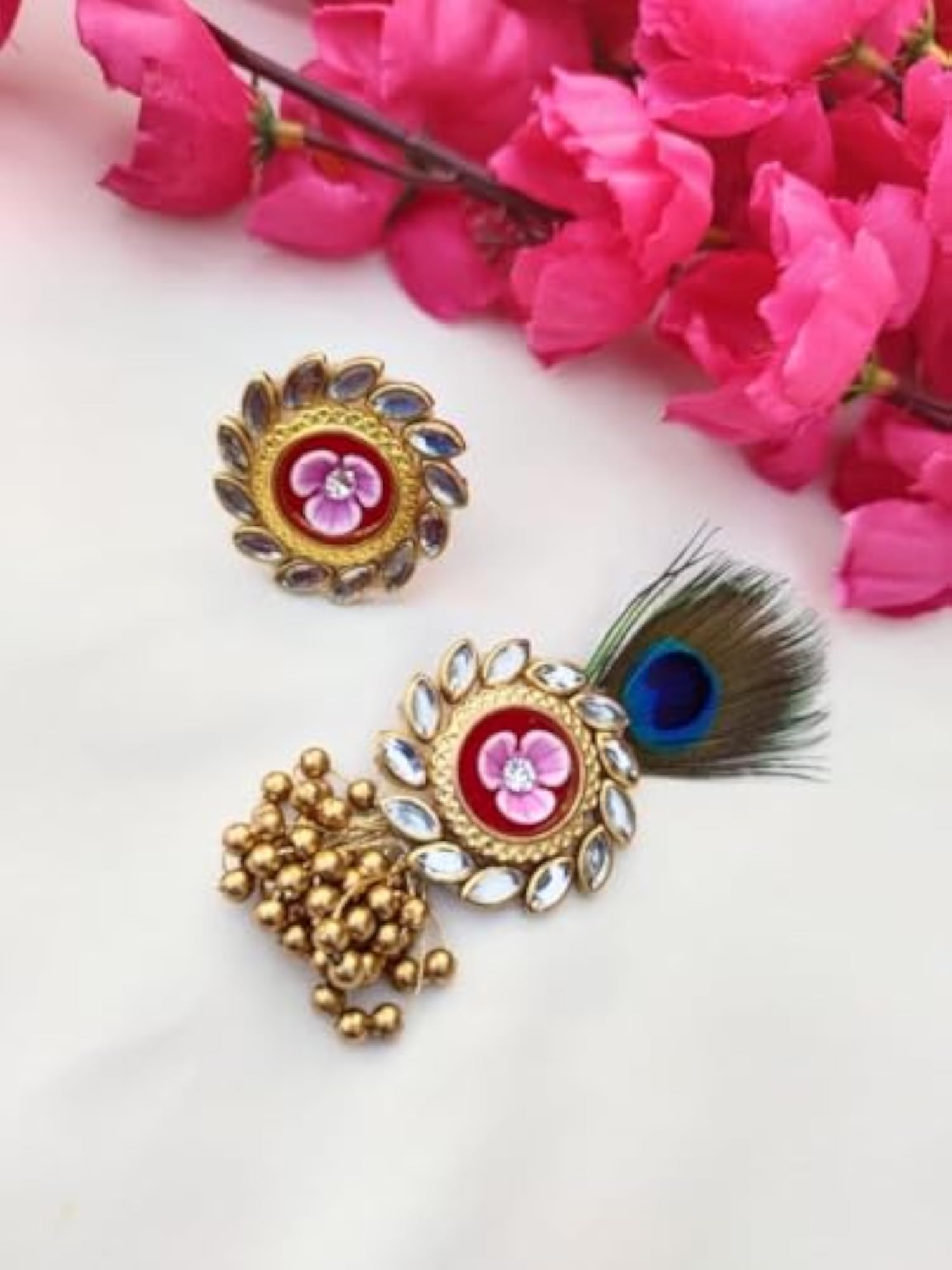 The Diva Decor - Ring And Brooches Combo Gift