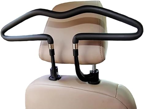 Car Seat Coat Rack Hanger for Ford Expedition Bronco/Mustang Mach-E, Headrest Back Clothes Holder, Multifunctional Coat Rack Hanger for Suit Jacket, Vehicle Backrest Hangers,1pcs
