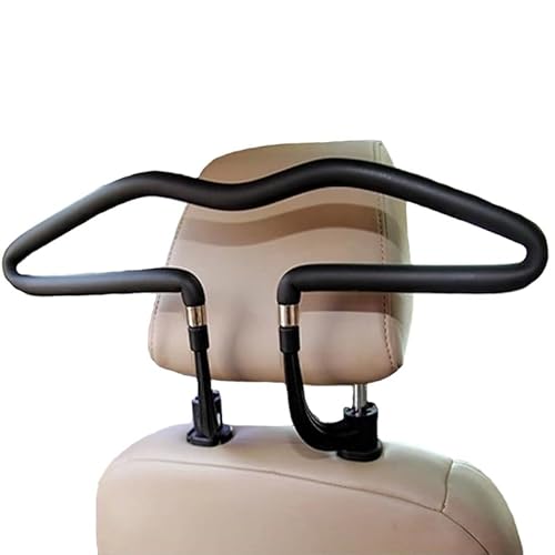 GHXYHTH Car Seat Coat Rack Hanger for Volkswagen Crossover R-Line Cabriolet, Headrest Back Clothes Holder, Multifunctional Coat Rack Hanger for Suit Jacket, Vehicle Backrest Hangers,1pcs