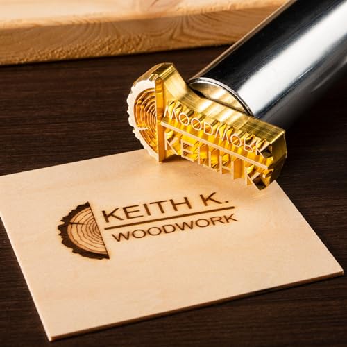 Crawell Custom Electric Branding Iron for Wood - Custom Branding Iron for Wood Leather Meat Perfect for Weddings and Handcraft Lover 300W 110V (2