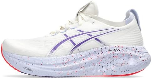 Tênis Masculino Gel Nimbus 27 Tokyo 500 Asics - Branco/Roxo