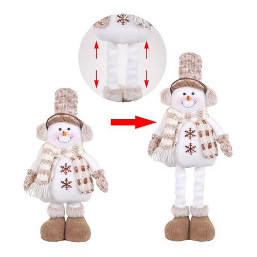 Poupée de Noël télescopique stable pour grand décor modulable - 7