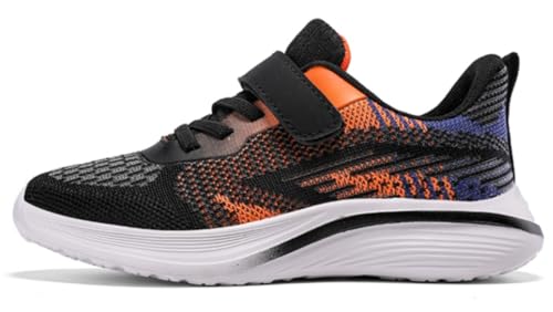 LLTMALL Boys Girls Breathable Mesh Tennis Shoes Walking Running Sneakers2