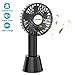 Price comparison product image Mini Handheld Fan, Infray Electric Portable USB Fan with Rechargeable 2600mAh Battery Operated Fan, 3 Speeds Personal Fan for Home Travel - Black