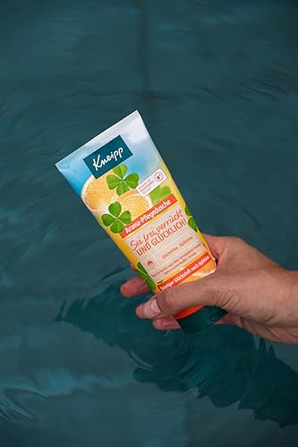 Kneipp Aroma-Pflegedusche Sei Frei, verrückt und glücklich – Sonniger Glücksduft nach Apfelsine - Mit pflanzlichen Wirkstoffen - vegan - 200ml