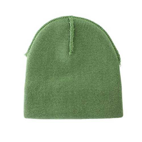 Home Prefer Baby Toddler Boys Kids Knit Hat Cotton Cuff Beanie Warm Skull Cap (6-24 Months, Green) #TOP6