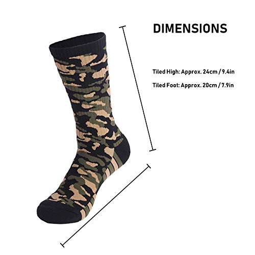 Leeofty Meias esportivas que absorvem e não escorregam, espessas, respiráveis, multicoloridas para a