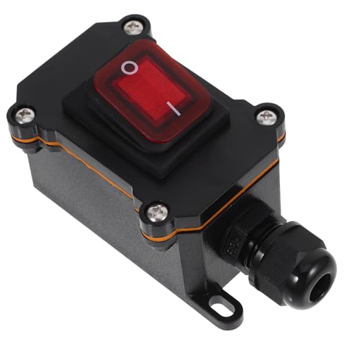 COSMEVIVI Extension Cord Switch Simple Design Saves Efforts Outdoor Light Toggle Switch