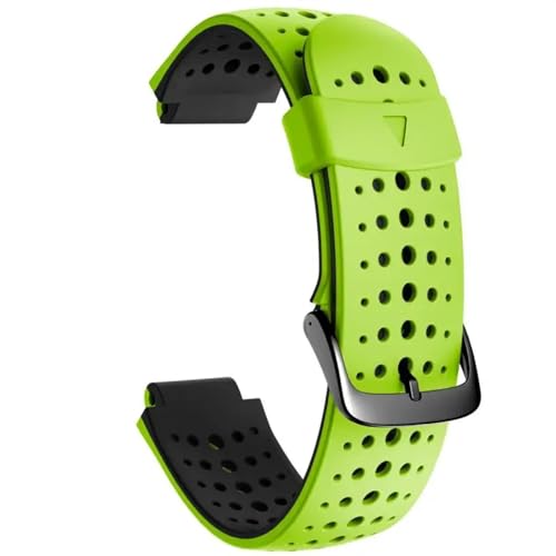 VBPBHFFNMW Correas de reloj de 22 mm compatibles for Garmin Forerunner 235 230 620 630 735XT 235Lite Correa deportiva Reloj inteligente Pulsera de silicona Correa de reloj(F,Forerunner 230)