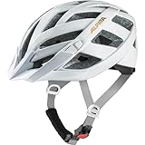 ALPINA PANOMA Classic - Leichter, Optimal Belüfteter Touren Fahrradhelm Mit Optionalen LED-Licht Für Erwachsene, White-Prosecco Gloss, S (52-57 cm)