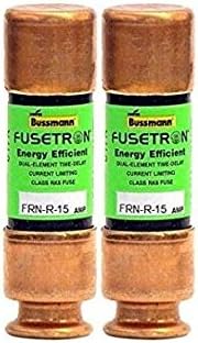Bussmann FRN-R-15 Class RK5 Fuse (Pack of 2)