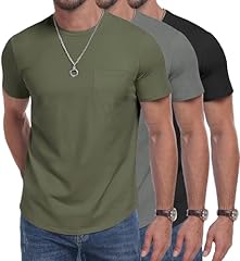 3 Pack-black, Dark Gray, Army Green