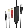 DriverGenius AV202-B | USB 2.0 Audio Grabber Capture Card voor FM-radio, Boombox, Minidisc, Cassettes Digitaliseren