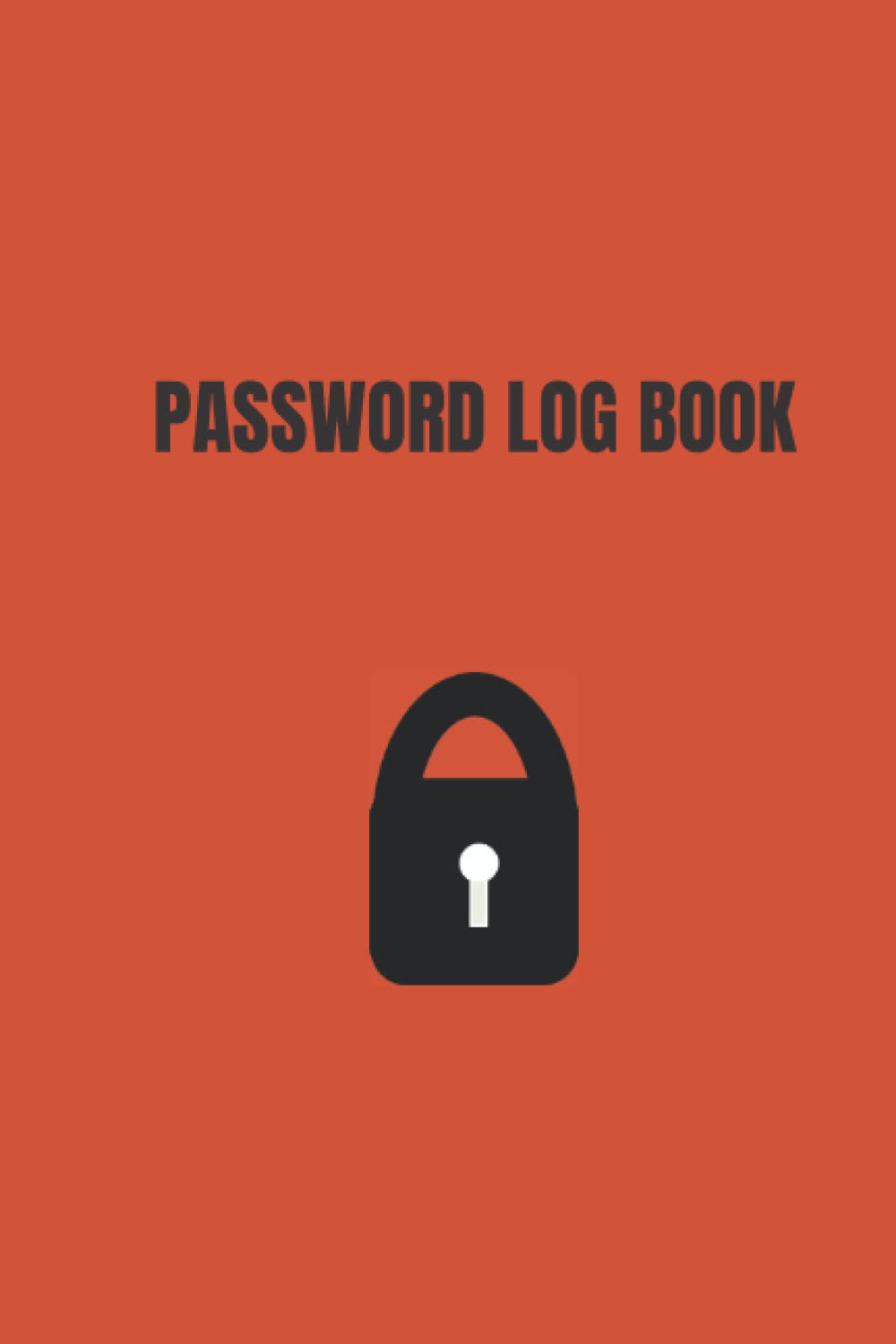Password Book: Internet password book with alphabetical tabs to track your passwords.
