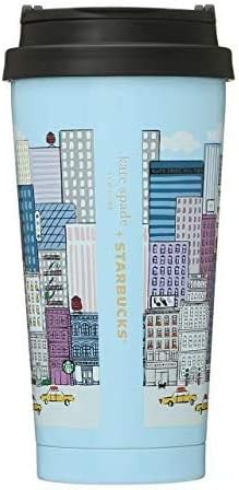 Amazon Co Jp Starbucks ステンレスタンブラー Kate Spade ニューヨークシティスケープ 473ml スタバ ケイトスペード スターバックス ホーム キッチン