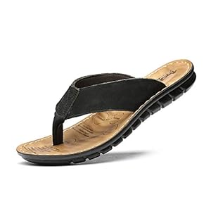 Platte Strandsandalen, Sportsandalen Voor Heren, Vrijetijdspantoffels Voor Buiten, Comfortabele Antislip-Buitendouchesandalen Voor Binnenzwembad,Black,43