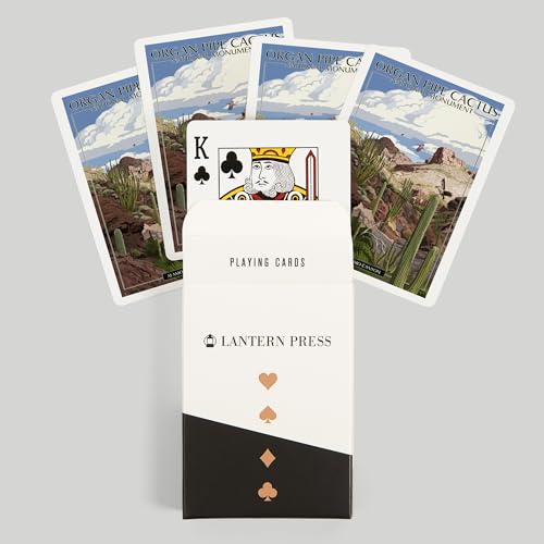 Baraja Póker Organ Pipe Cactus, 52 Cartas Tamaño Póker miniatura 6