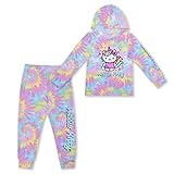 2-teiliges modisches Set Hello Kitty 2 Piece Hoodie Jogger Set Tie Dye Print