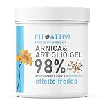 Arnica Forte e Artiglio del Diavolo Forte 550ml Effetto Freddo 98% Arnica Per Cavalli Uso Umano Vitamina E Mentolo Menta per Massaggi Locali Made In Italy