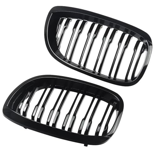 Parrilla de carreras con 2 líneas de listones para parachoques E46 2003-2006 5