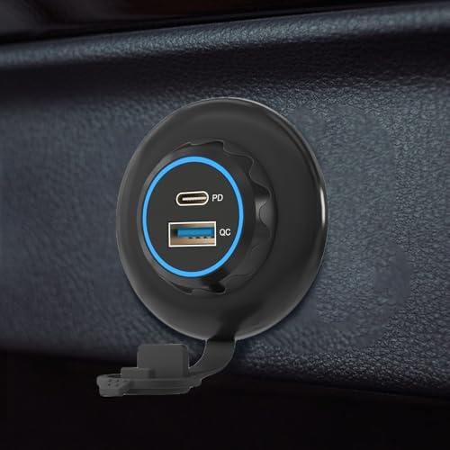 Cargador rápido QC3.0 para coche con enchufe USB de 30W 2