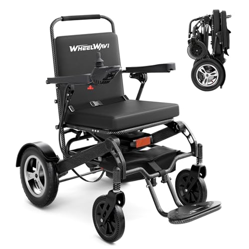Foldable Electric Wheelchair for Adults with Long Range