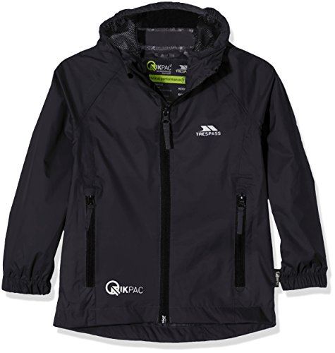 ¡Chaqueta para niños con Packaway! Compacta, resistente al agua y viento, ajustable y con bolsillos. ¿Por qué no probársela?