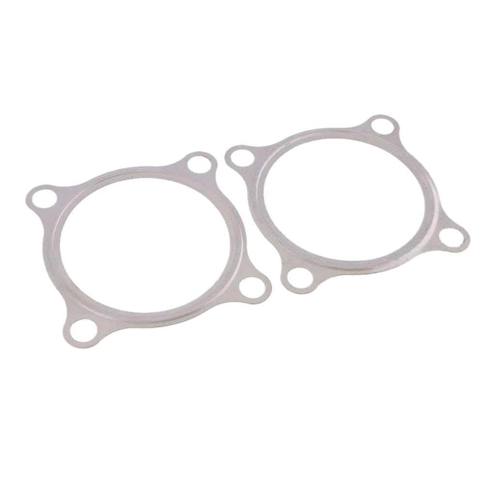 2X Stainless Steel 4 Bolts 3 Inch Car Charger Flange Gasket