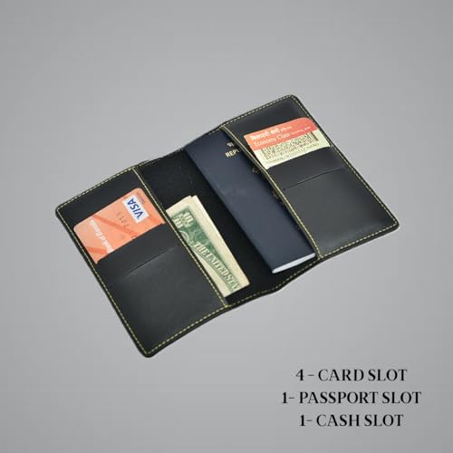 Image of Personalized Printed Passport Cover with Custom Name Design | Printed, Classy & Stylish | Customized Travel Accessories with Name | Travel Gifts