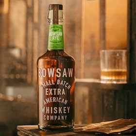 Bowsaw Rye Whiskey | American Made | Small Batch | Double Grain Distilled | Aged in new American oak | 40% ABV | 70cl (Pack of 2) – Bowsaw