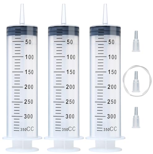 Seringue pour arrosage et nutriments 350 ml avec tube rallongé