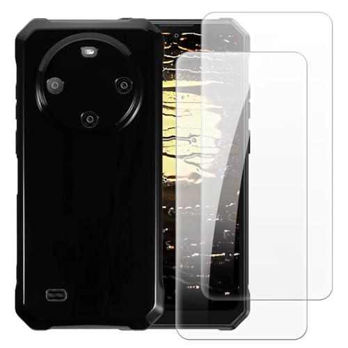 Shantime P[X{2苭KXZbg Fossibot F105 Ƃ̌݊ ϏՌJo[SʕیXN[veN^[(ubN)