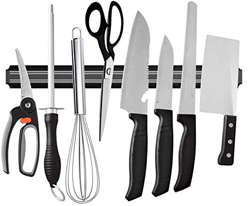 Aqtus Wall Mount Magnetic Knife Bar Strong Magnetic Strip for Kni...