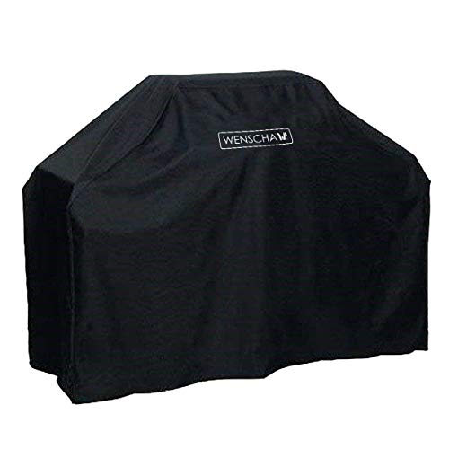Wenscha BBQ Grill Cover, 57 Inch 210D Light Duty Gas Grill Cover, UV-Resistant
