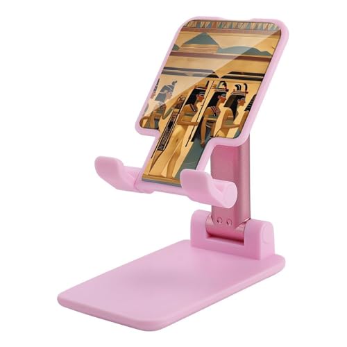 Support téléphone Égypte ancienne pliable pour regarder vos vidéos sur bureau