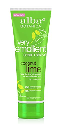 Alba Botanica Very Emollient Cream Shave Coconut Lime