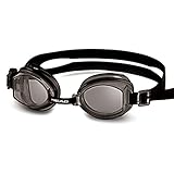 Ideal para adultos y niños Head Rocket Silicone - Gafas de Buceo Unisex, Color Negro